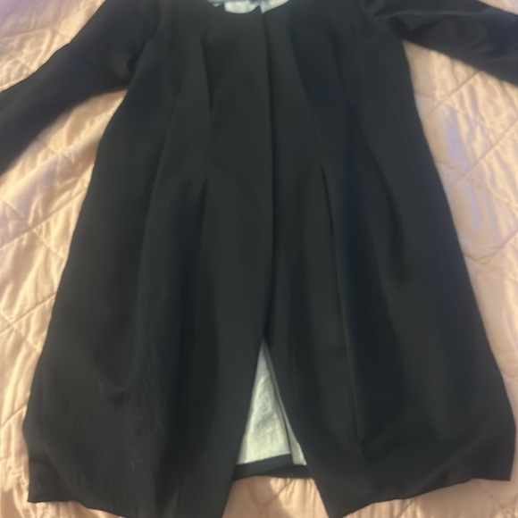 Poleci Black long jacket  Dress Size Small Medium Sz 6.🎉 - Picture 14 of 17